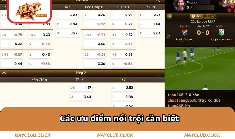 Các ưu điểm nổi trội cần biết