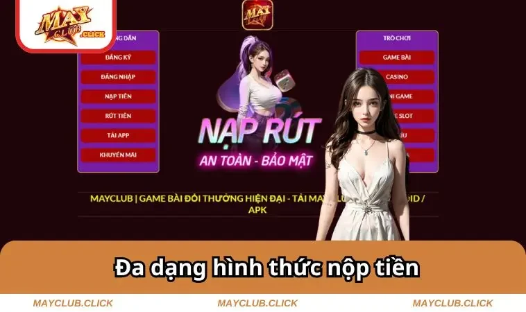 Đa dạng hình thức nộp tiền 