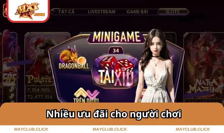 Nhiều ưu đãi cho người chơi